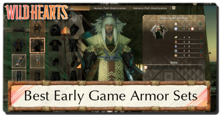Wild Hearts - Best Early Game Armor Sets