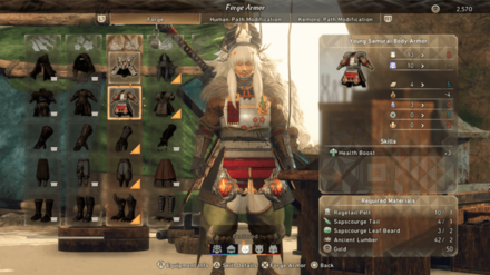 Wild Hearts - Young Samurai Body Armor