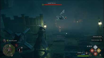 Hogwarts Legacy - defeat the guards