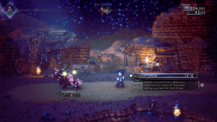 Octopath Traveler 2 - Battle