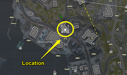 Warzone 2.0 - Town Center Gas Station Location
