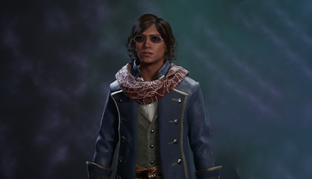 Crimson Clockwork Scarf