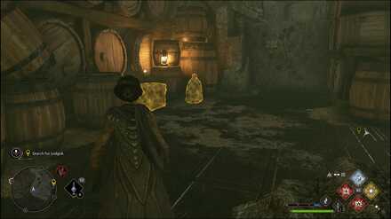 Hogwarts Legacy - chest and loot bag