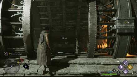 Hogwarts Legacy - cart that leads to a Collection Chest