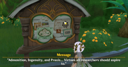 Genshin - Akademiya - About the three virtues