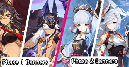 Genshin - Version 3.5 New Banners and Rerun Banners