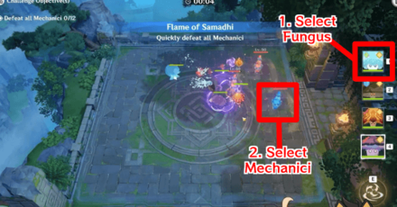 Genshin - Fungus Mechanicus - Direct your Fungi to Target