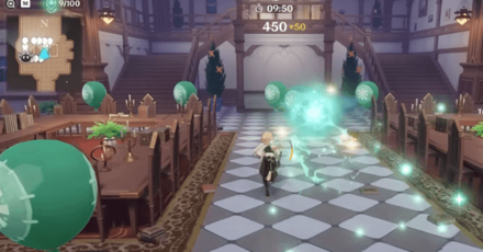 Genshin - Get Balloons in Floral Pursuit