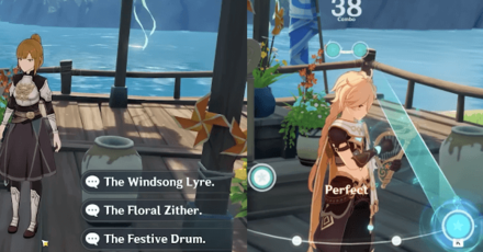 Genshin - Play Music in the Ballads of Breeze