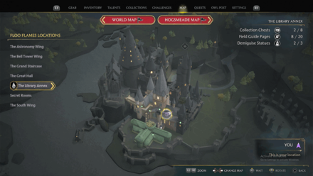 The Library Annex 2 Map