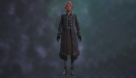 Dashing Gray Longcoat