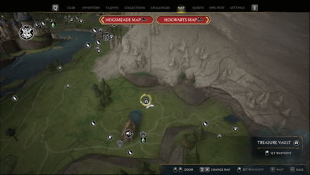 Hogwarts Valley 1 Map View