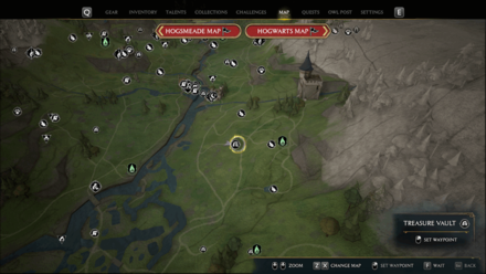 Hogwarts Valley 5 Map View