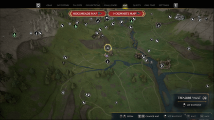 Hogwarts Valley 8 Map View