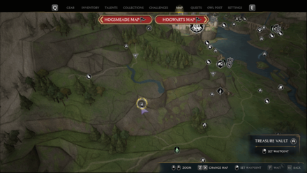 Hogwarts Valley 10 Map View