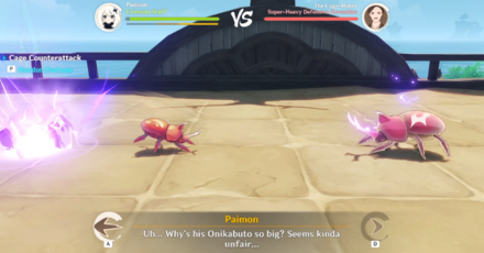 Genshin - Friendly Spar and Hone Will 2 - Dodge All Attacks at the Start