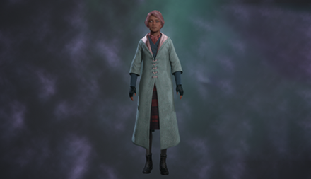 Striking Turquoise Cloak