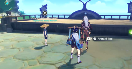 Genshin - The Beetle Battles Will Never End! - Talk to Arataki Itto