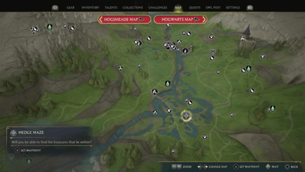 South Sea Bog Map View