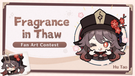 Genshin Impact - Fragrance in Thaw Hu Tao Fan Art Contest Guide