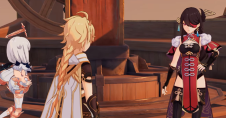 Genshin - Archon Quest Chapter 2 Act 1 - Setting Sail - Talk to Beidou and Head to Inazuma