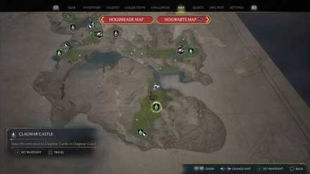 Hogwarts Legacy Clagmar Castle