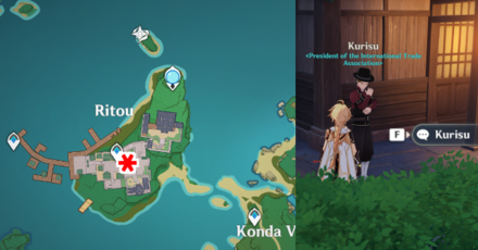 Genshin - Archon Quest Chapter 2 Act 1 - Confessions of an Outlander - Head to the International Trade Association