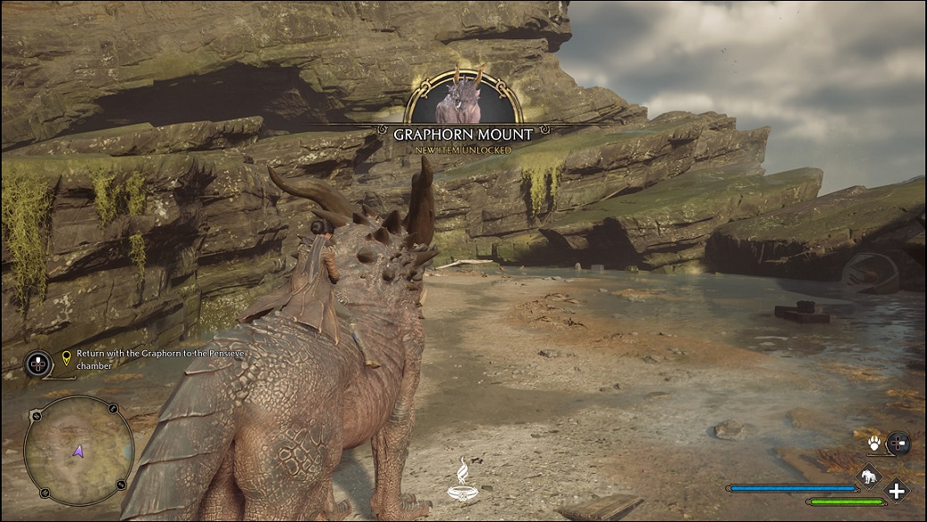 Hogwarts Legacy - Graphorn Mount unlocked