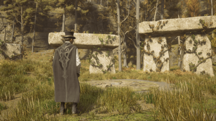 Hogwarts Legacy - West of Hogsmeade Station Merlin Trial World View