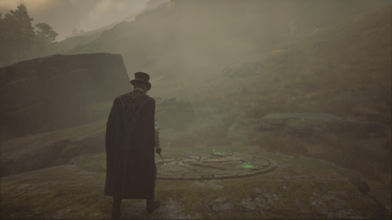 Hogwarts Legacy - West of Lower Hogsfield Merlin Trial World View