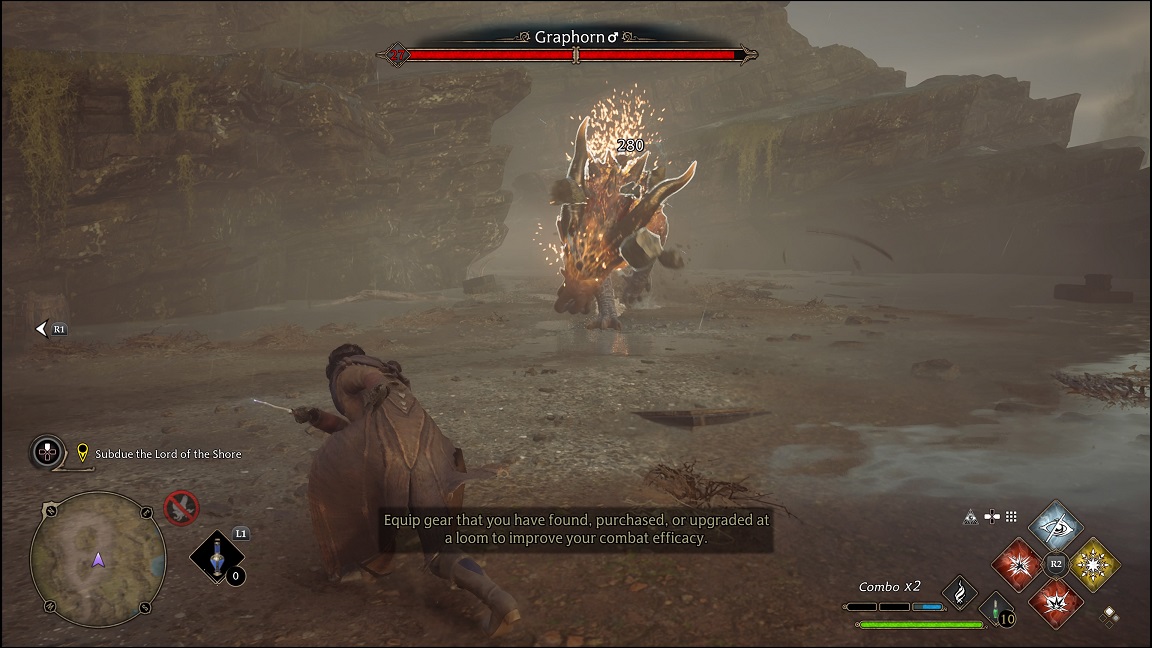 Hogwarts Legacy - subdue the Lord of the Shore