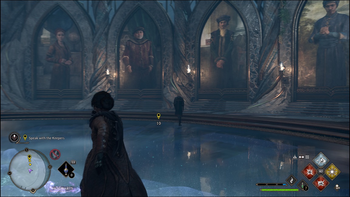 Hogwarts Legacy - speak with the Keepers