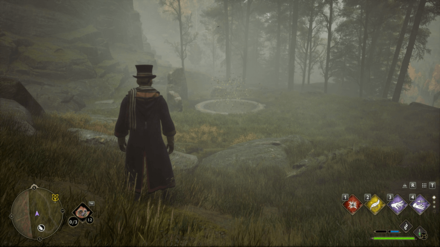 Hogwarts Legacy - West of Quidditch Arena Merlin Trial - Platform