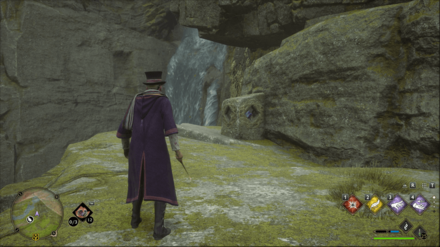 Hogwarts Legacy - Southwest of Quidditch Arena Merlin Trial - Pillar 2