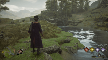 Hogwarts Legacy - Southwest of Quidditch Arena Merlin Trial - Butterflies 1