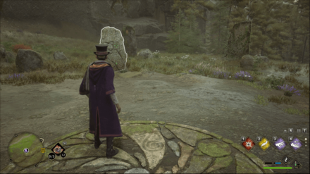 Hogwarts Legacy - Southwest of Hogwarts South Wing Merlin Trial - Pillar 3