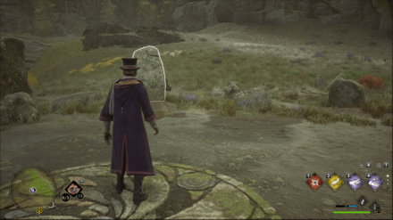 Hogwarts Legacy - Southwest of Hogwarts South Wing Merlin Trial - Pillar 2