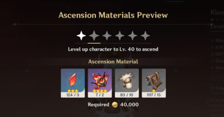 Genshin - Elemental Ascension Gemstones - Used to Ascend Characters