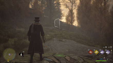 Hogwarts Legacy - North of Central Hogwarts Valley Merlin Trial - Slab 3