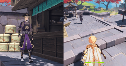 Genshin - Archon Quest Chapter 2 Act 1 - Confessions of an Outlander - Track down Keijirou