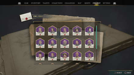 Hogwarts Legacy - Owl Post