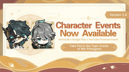 Genshin Impact - Alhaitham and Xiao Topic Event