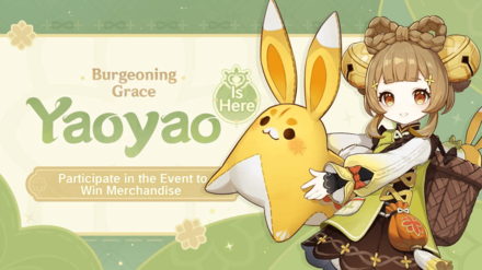 Genshin Impact - Yaoyao Topic Event