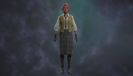 Hogwarts Legacy - Stylish Informal School Uniform