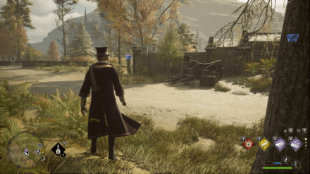 Hogwarts Legacy - Hogsmeade Station Merlin Trial - Pyre 3