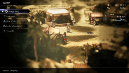 Octopath Traveler 2 - Reputation