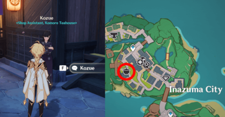 Genshin - Archon Quest Chapter 2 Act 1 - Three Wishes - Go to the Komore Teahouse