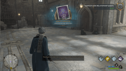 Crossed Wands Round 1 Step 3