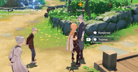 Genshin - Archon Quest Chapter 2 Act 1 - The Meaning of Meaningless Waiting - Ask Tejima about What Happened