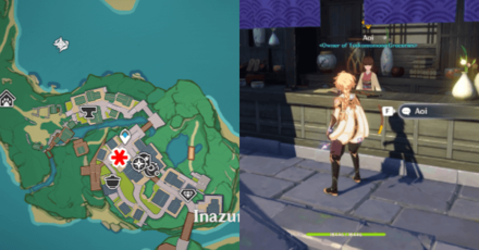 Genshin - Archon Quest Chapter 2 Act 1 - To Treat the Well-Meaning Well - Head to the General Goods Shop and talk to Aoi